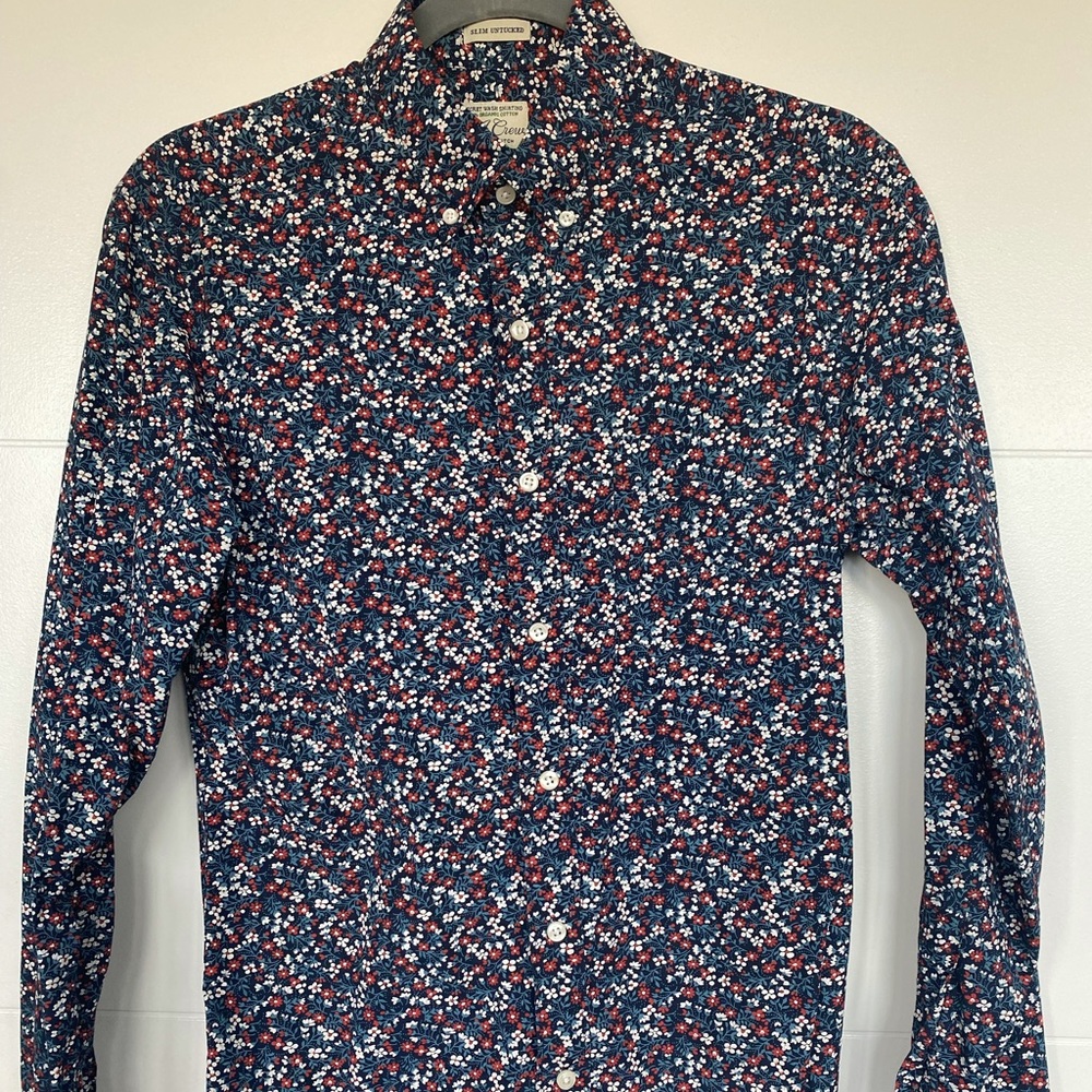 Jcrew men’s floral shirt size small